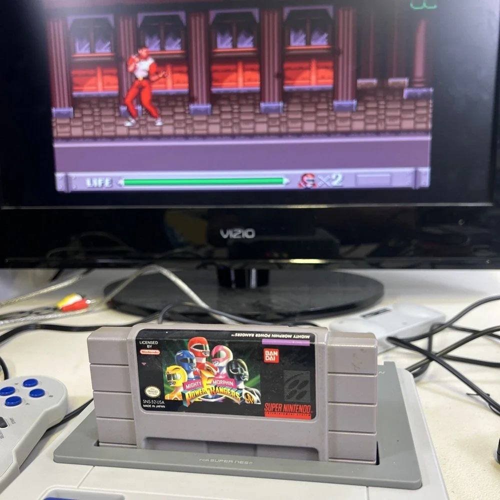 Mighty Morphin Power Rangers for Super Nintendo SNES